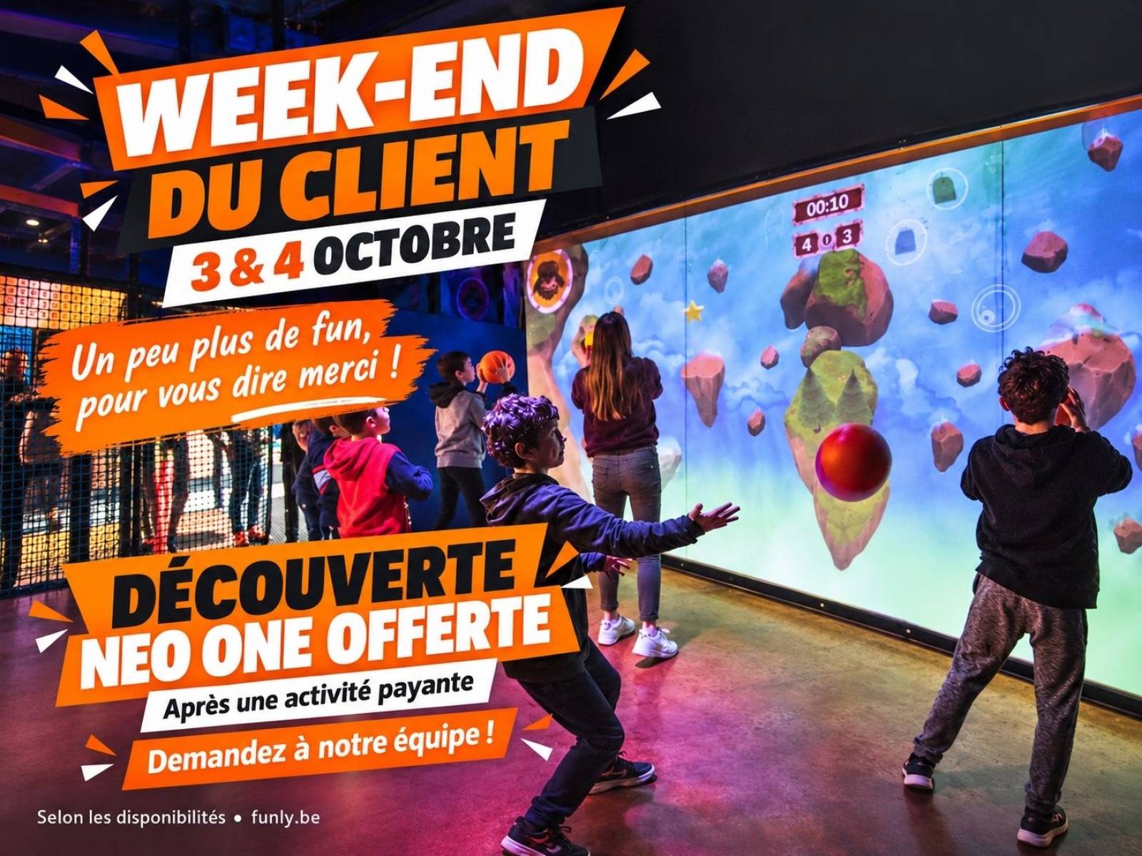 Le week-end du client