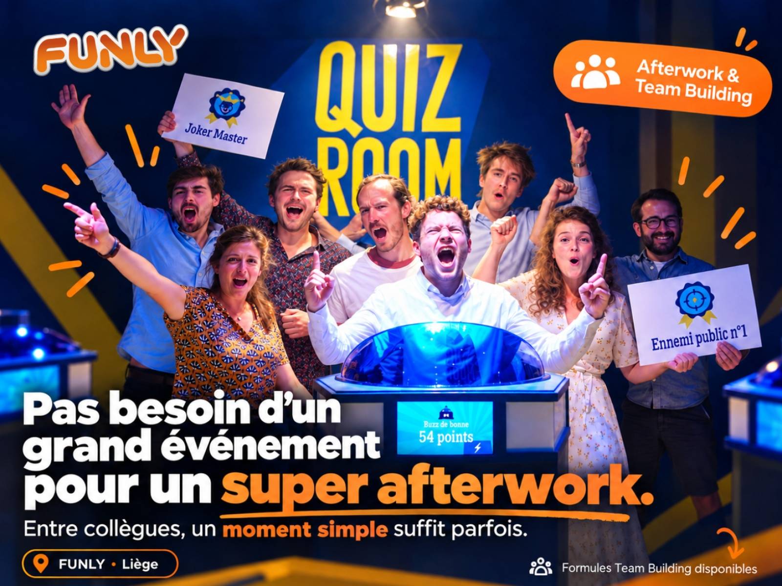 Afterwork à Liège : une sortie entre collègues, sans organisation compliquée