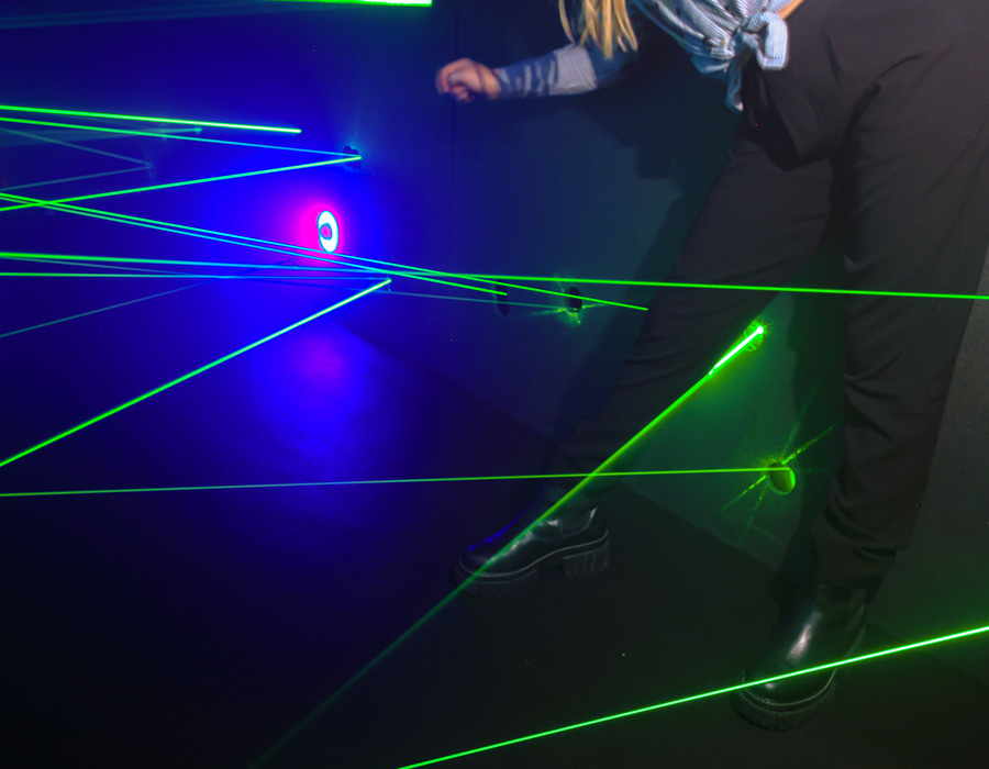 Laser maze